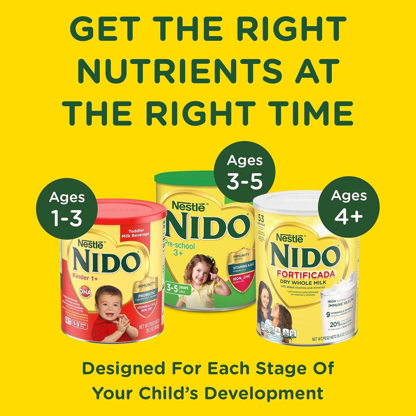 Dry whole milk NIDO/NINHO